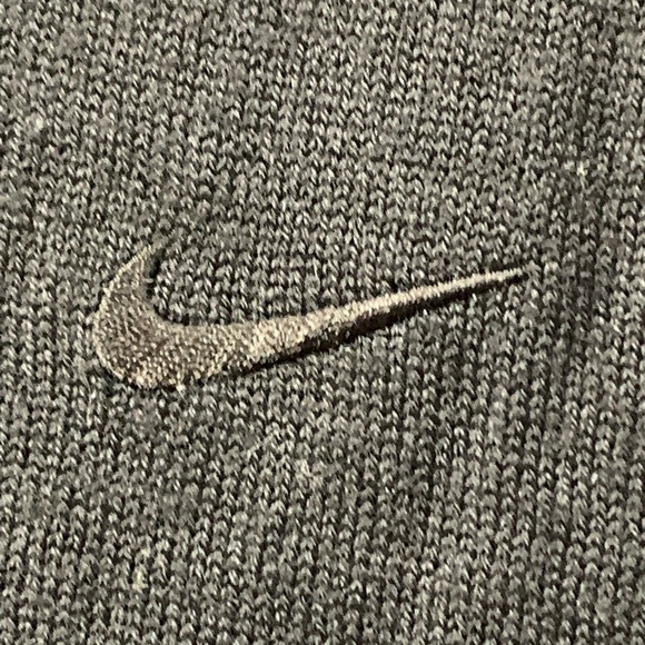 Nike Golf V-neck Pullover  Sweater Wool Blend Black XL - Picture 4 of 11